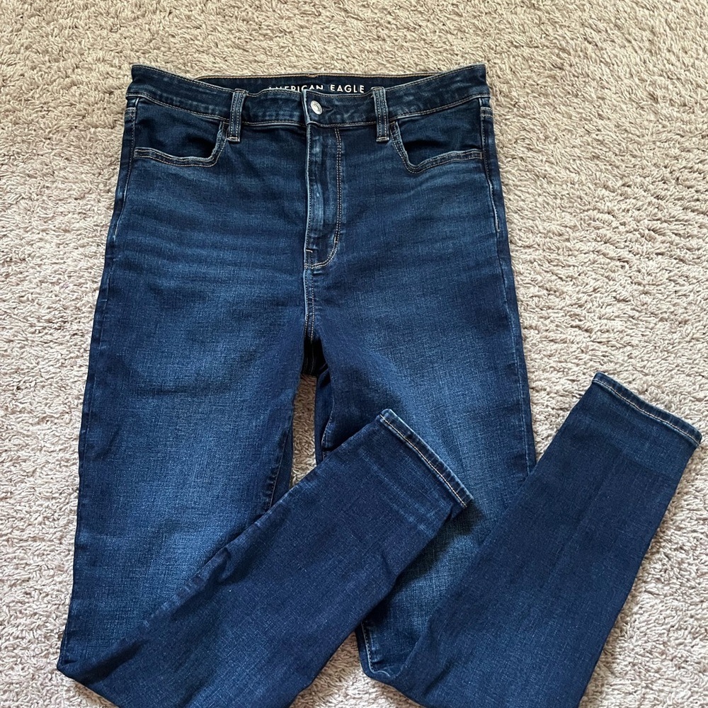 American Eagle Next Level Super High-Waisted Jegging - Size 12L
